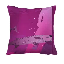 3D подушка Pink Sea