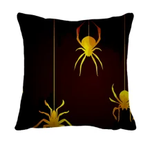 3D подушка Yellow Spiders