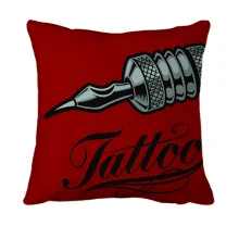 3D подушка Tattoo machine Red