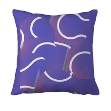 3D подушка Tennis ball Blue
