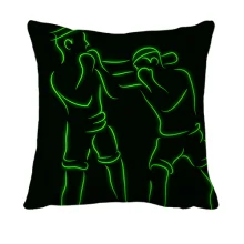 3D подушка Boxers Green line