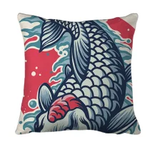 3D подушка Koi Art
