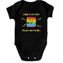 Детское боди Omg Pop It