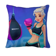 3D подушка Girl Power с девушкой-боксером