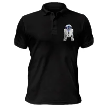 Футболка поло с рисунком робота R2 D2