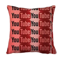 3D подушка YouTube pattern