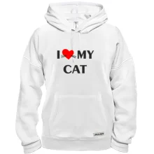 Толстовка I love my cat