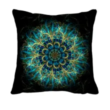 3D подушка Neon mandala