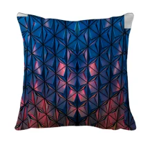 3D подушка Low poly pattern.