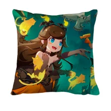3D подушка Anime girl and halloween cat