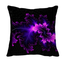3D подушка Abstraction neon