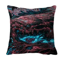 3D подушка Абстракция разводы краски 2