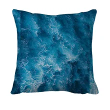 3D подушка Sea waves pattern