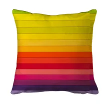 3D подушка Multicolor horizontal stripes