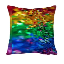 3D подушка Rainbow sequins