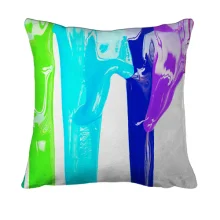 3D подушка Rainbow streaks