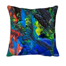 3D подушка Multicolor abstraction 2