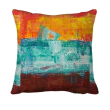 3D подушка Multicolor abstraction 6