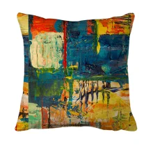 3D подушка Multicolor abstraction 7