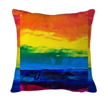 3D подушка Rainbow Abstraction 5