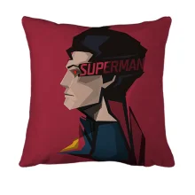 3D подушка Superman в полигональном стиле