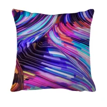 3D подушка Neon abstraction