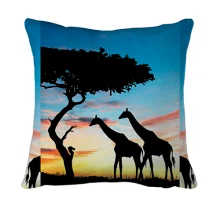 3D подушка Safari sunset