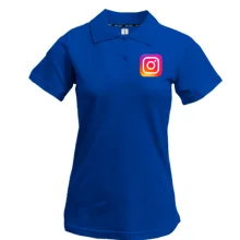Жіноча футболка-поло з логотипом Instagram