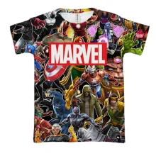 3D футболка Marvel and Heroes