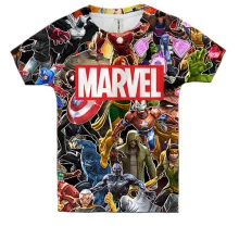 Дитяча 3D футболка Marvel and Heroes