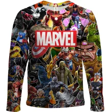Дитячий 3D лонгслів Marvel and Heroes