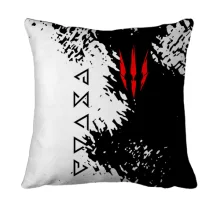 3D подушка The Witcher Гліфи зі знаком Дикого Полювання