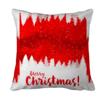 3D подушка Christmas red trees