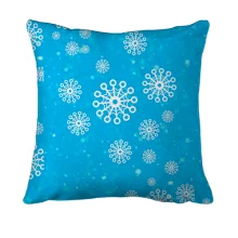 3D подушка Snowflakes pattern