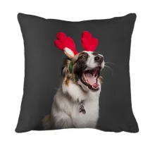 3D подушка New Year dog 3