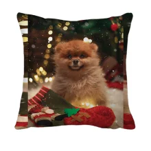 3D подушка New Year dog 4