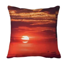 3D подушка Red sunset