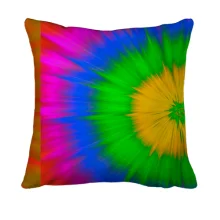 3D подушка Rainbow stains