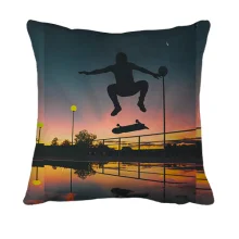 3D подушка Skate and sunset