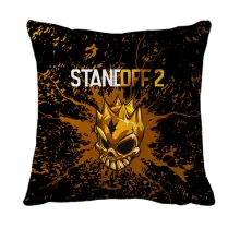 3D подушка STANDOFF 2 Gold Skull