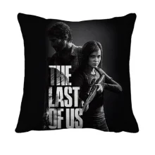 3D подушка The last of us BW