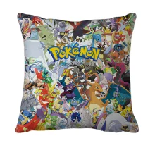 3D подушка с Покемонами и логотипом Pokémon