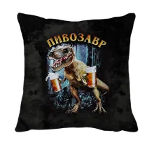 3D подушка Пивозавр