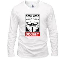Лонгслив Disobey ananymus