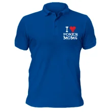 Футболка поло Poker I love moms