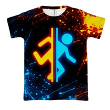 3D футболка PORTAL 2