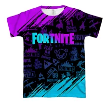 3D футболка Fortnite Purple