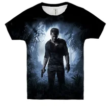 Детская 3D футболка Uncharted 4