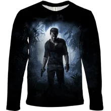 Дитячий 3D лонгслів Uncharted 4