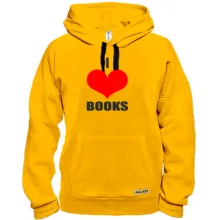 Толстовка I love books
